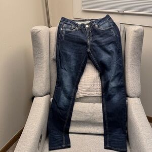 Vigoss Women's Dark Indigo Skinny Jeans